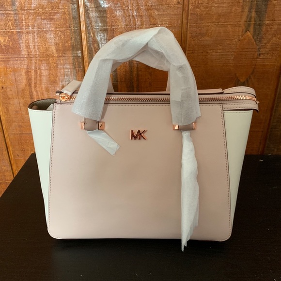 Michael Kors Nolita Medium Satchel - Soft Pink - Picture 5 of 6